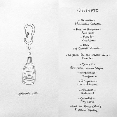 Tracklist Ostinato